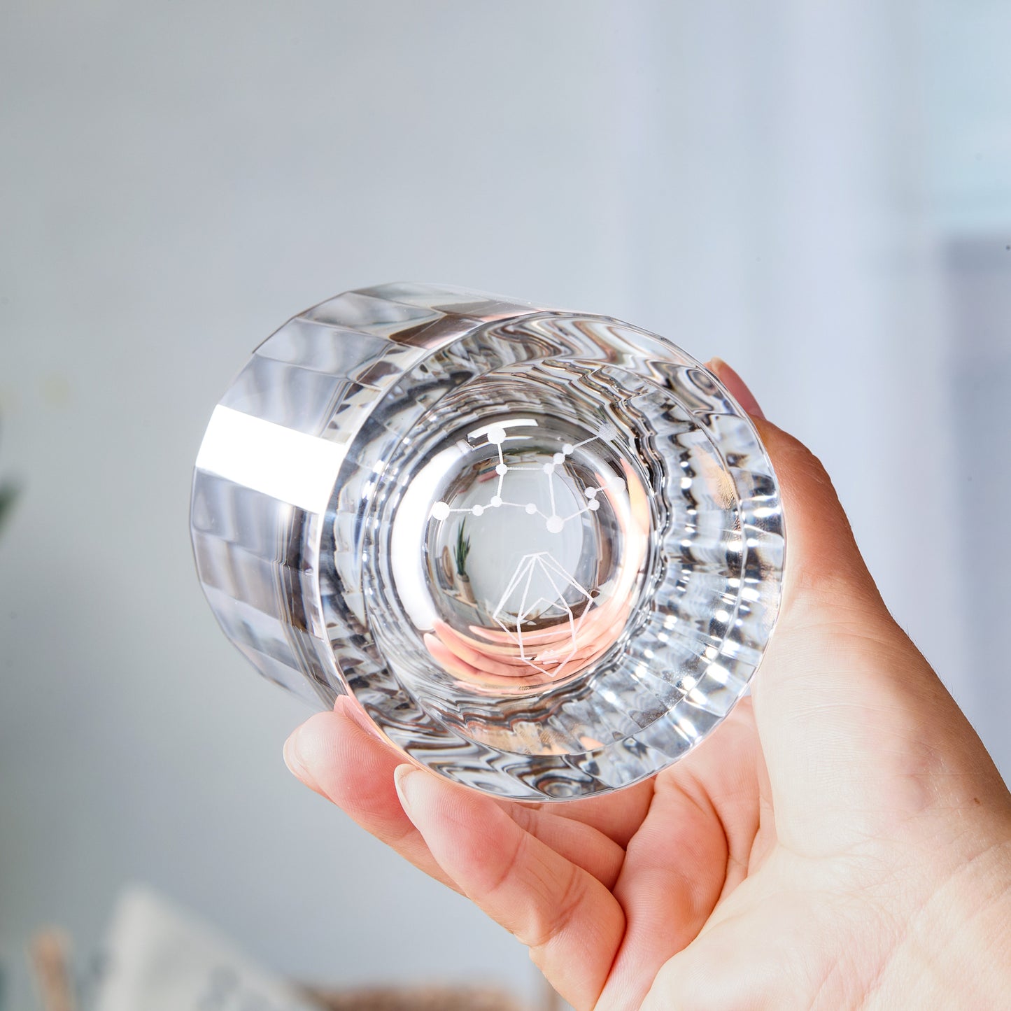 Edo Kiriko Zodiac Constellation Hand-Cut Whisky Glass