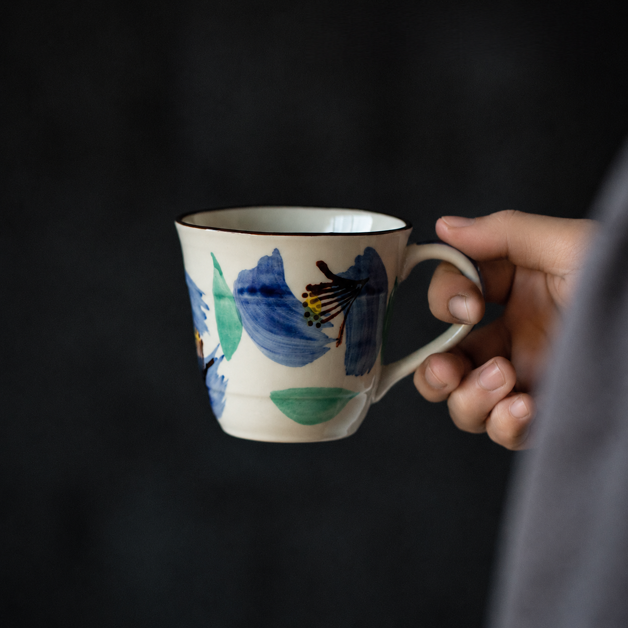 Hatsuichi Mino Ware Hana Kasane Ceramic Mug Collection