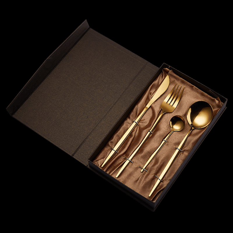 Stainless Steel Pointed Handle Utensil Gift Sets