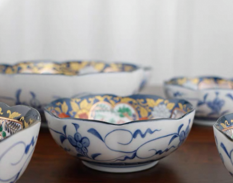 Authentic Mino Ware Large Ramen Bowl. Handmade