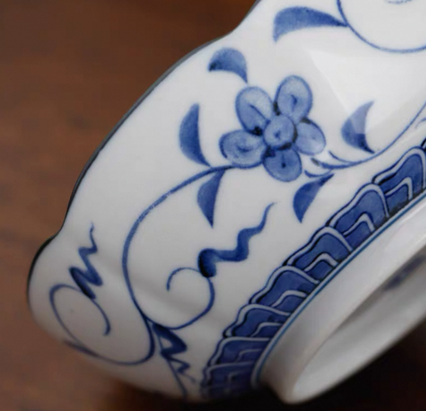 Authentic Mino Ware Large Ramen Bowl. Handmade
