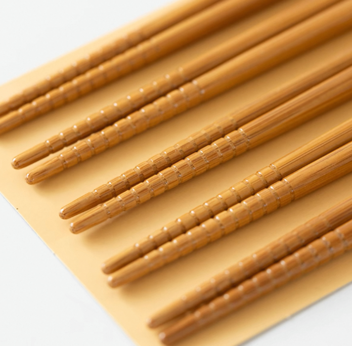 Durable Non-Slip Wooden Chopsticks. 5 Pairs. Handmade