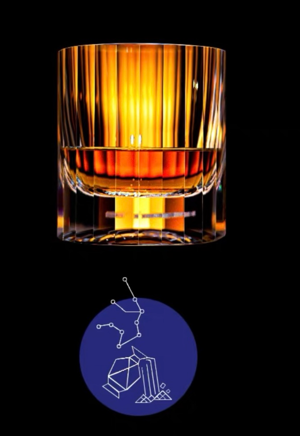 Edo Kiriko 12 Constellations K9 Lead-Free Crystal Whiskey Glass – A Celestial Birthday Gift