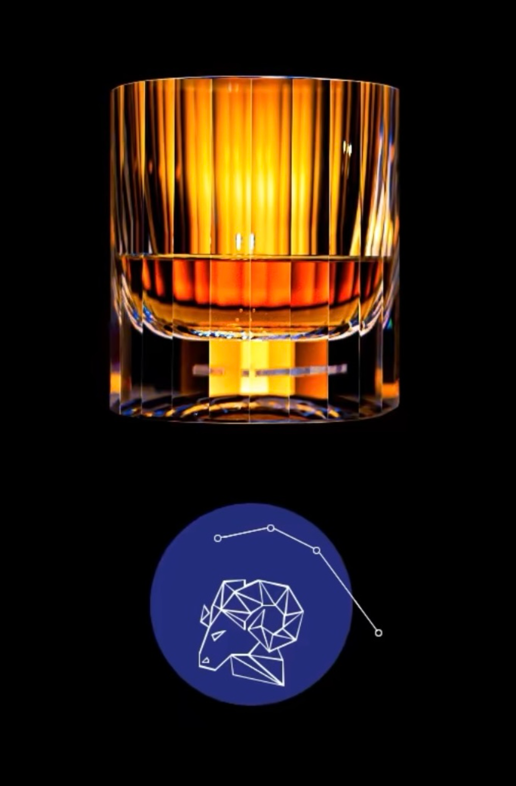 Edo Kiriko 12 Constellations K9 Lead-Free Crystal Whiskey Glass – A Celestial Birthday Gift