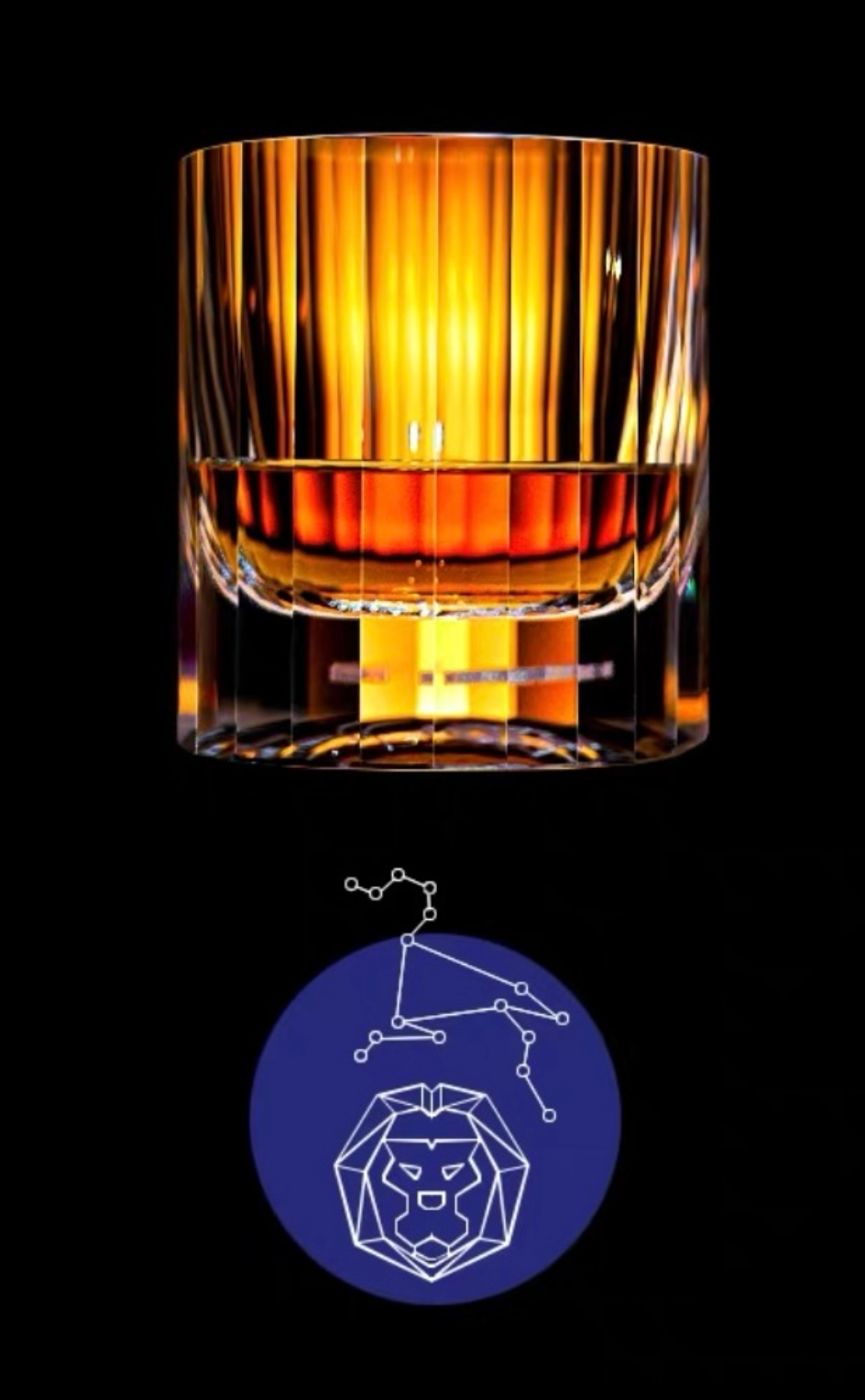 Edo Kiriko 12 Constellations K9 Lead-Free Crystal Whiskey Glass – A Celestial Birthday Gift