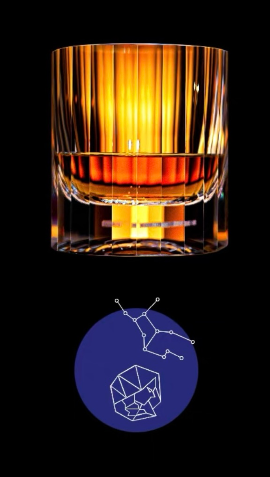 Edo Kiriko 12 Constellations K9 Lead-Free Crystal Whiskey Glass – A Celestial Birthday Gift