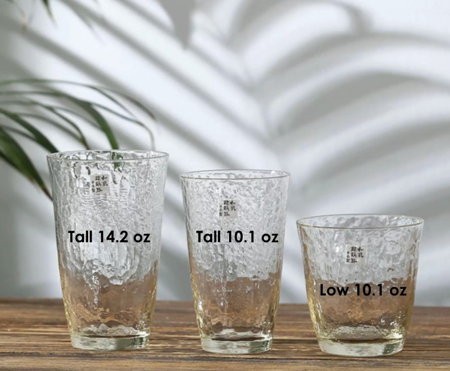 Toyo Sasaki Hammered Glass Collection
