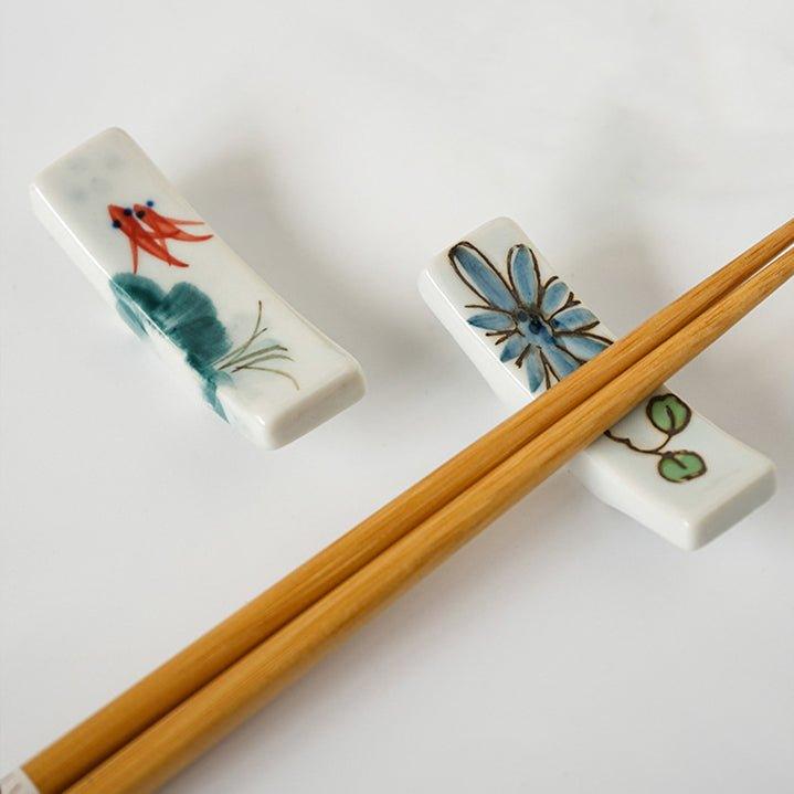 Japanese Ceramic Hand-painted Chopsticks Rests