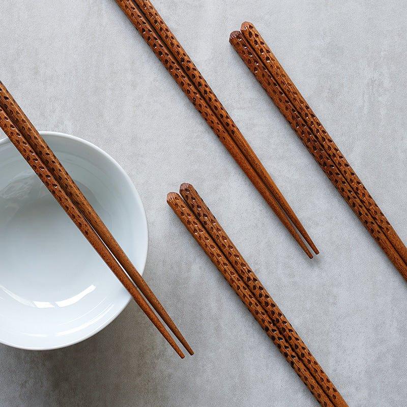 Japanese Wooden Assorted Colors Chopsticks