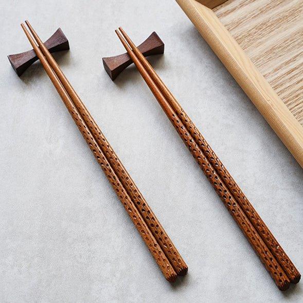Japanese Wooden Assorted Colors Chopsticks
