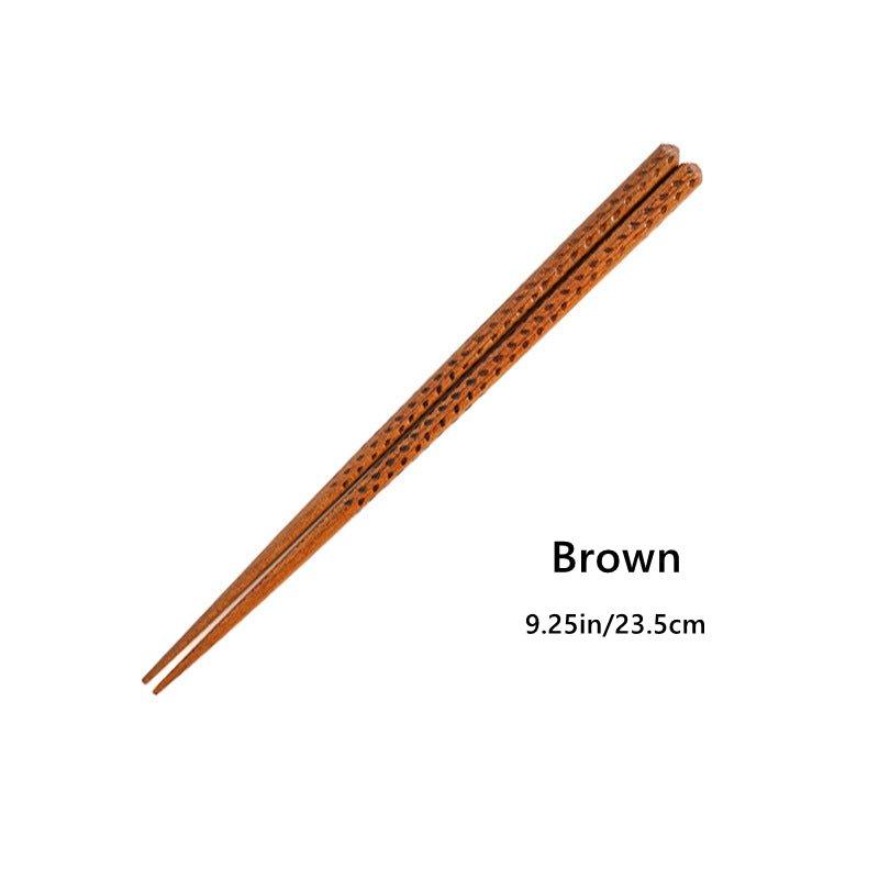 Japanese Wooden Assorted Colors Chopsticks