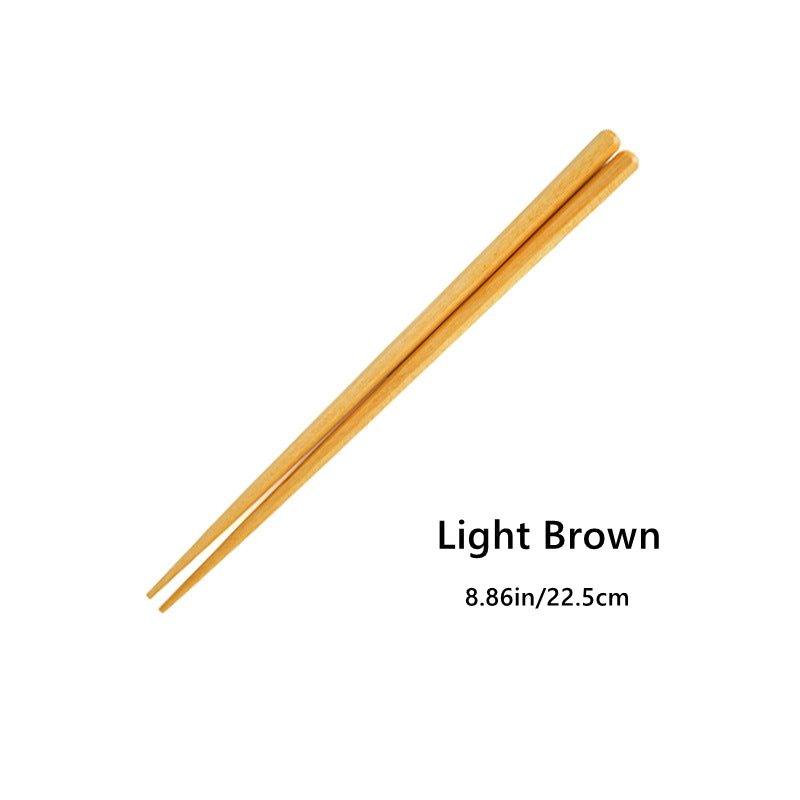 Japanese Wooden Assorted Colors Chopsticks