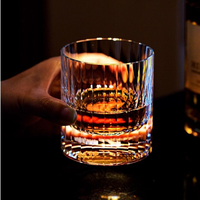 European Crystal 12 Zodiac Signs Whiskey Glass