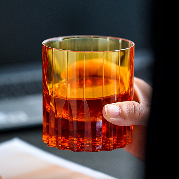 Edo Kiriko Multi-Color Edition Dazzling Whisky Glass - Handcrafted Japanese Artistry