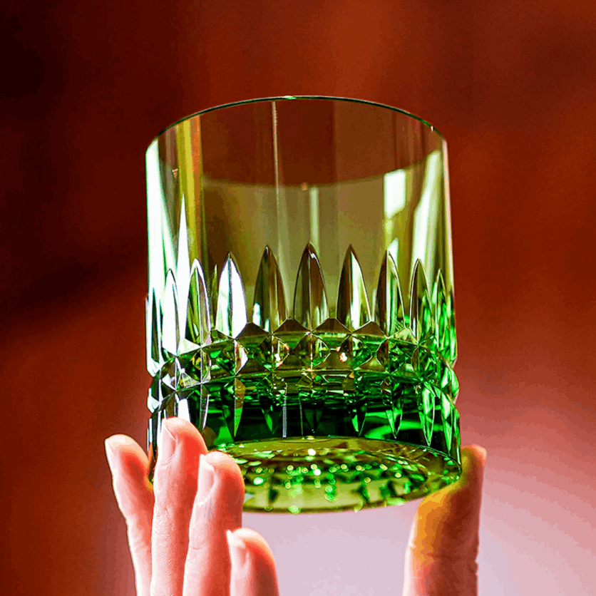 Edo Kiriko Crystal Royale Hand-Cut Whisky Glass