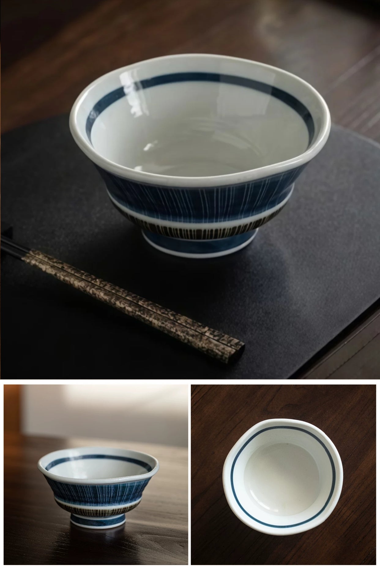 Hatsuichi Mino Ware Keshiki Ceramic Bowl Collection
