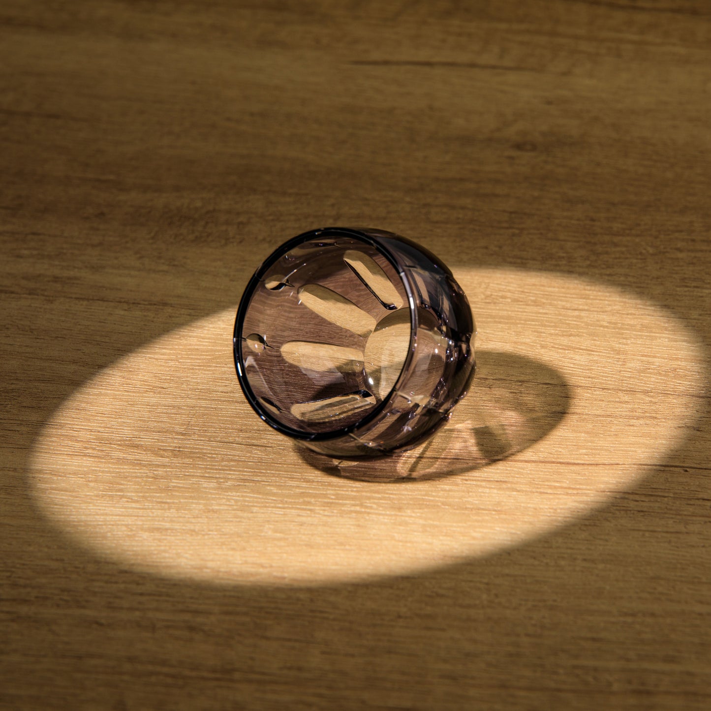 Edo Kiriko Handcrafted Murasaki Sake Glass Collection