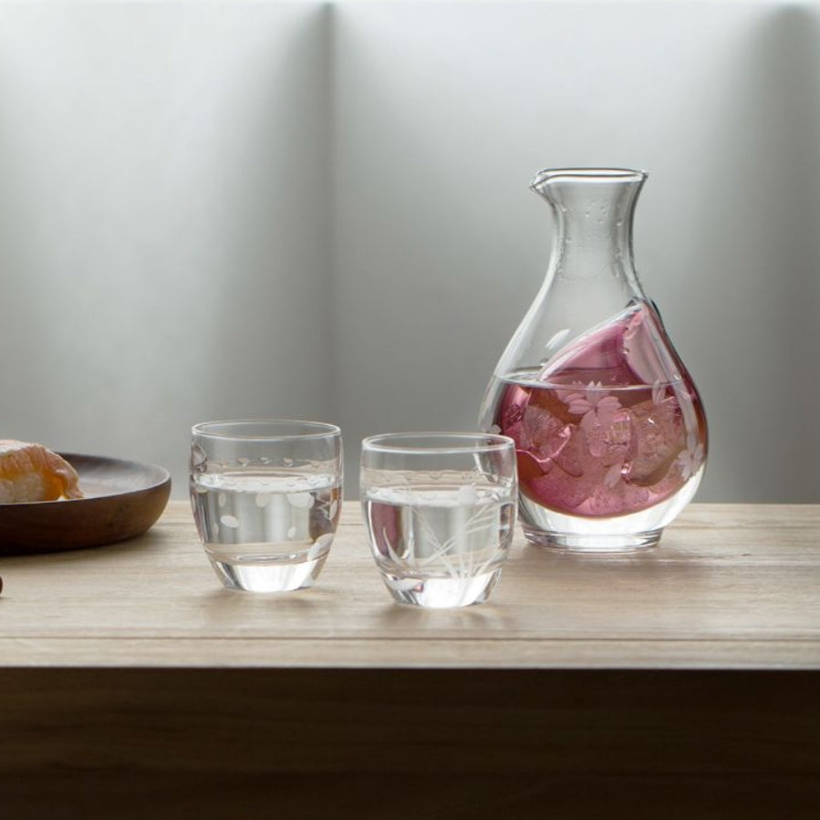 Toyo-Sasaki Sakura Cold Sake Set