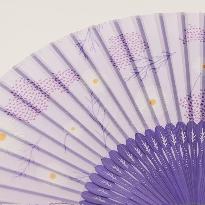 Wild Chrysanthemum Artisan Fan | National Style Gift Box Set