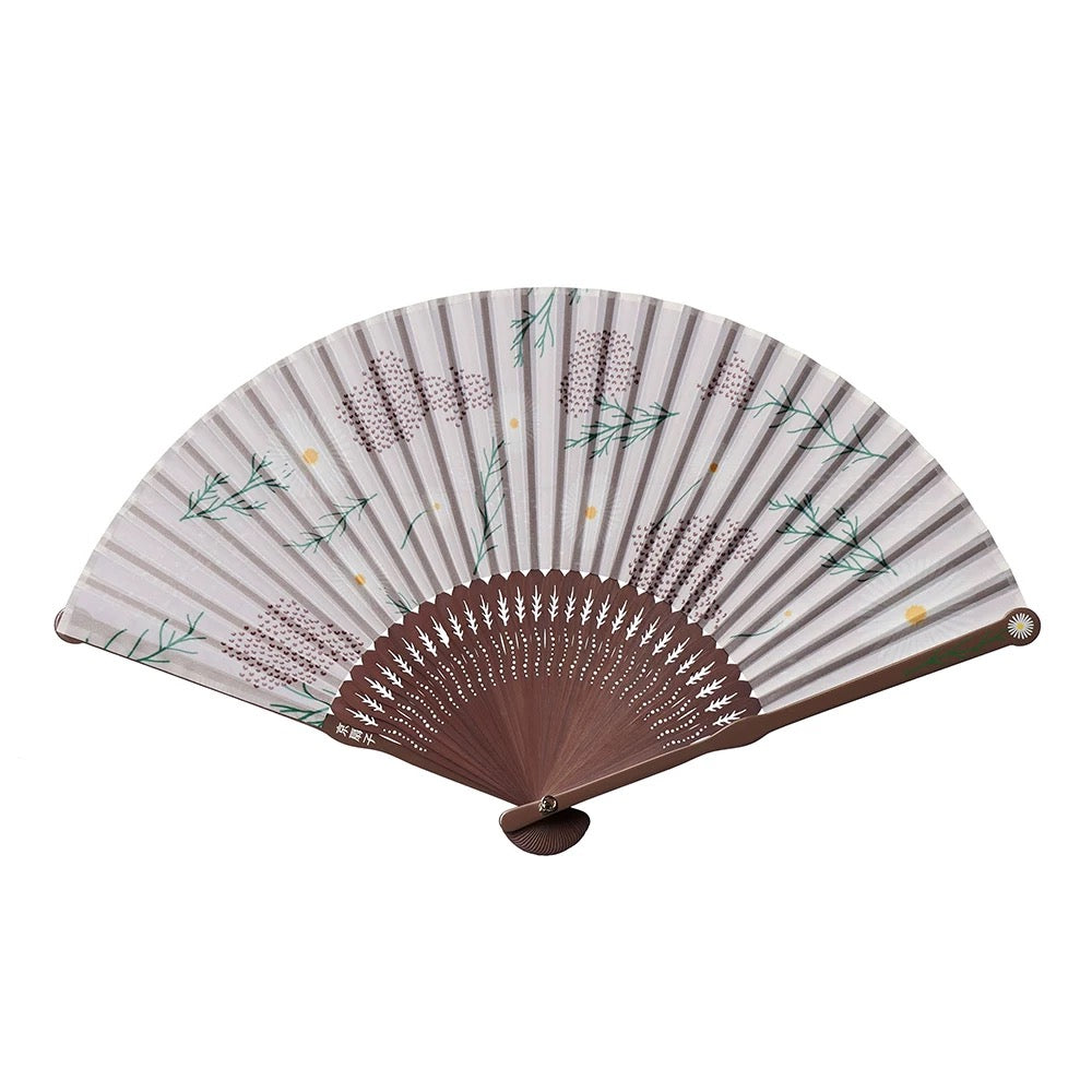 Wild Chrysanthemum Artisan Fan | National Style Gift Box Set
