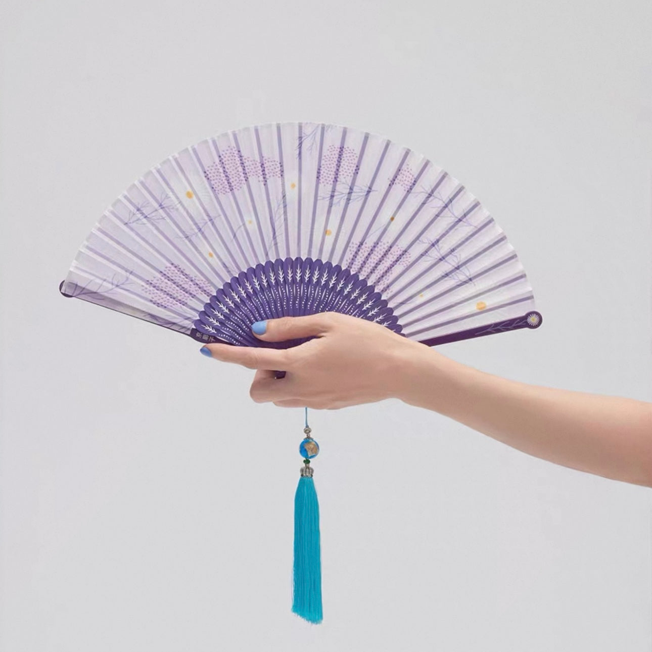 Wild Chrysanthemum Artisan Fan | National Style Gift Box Set