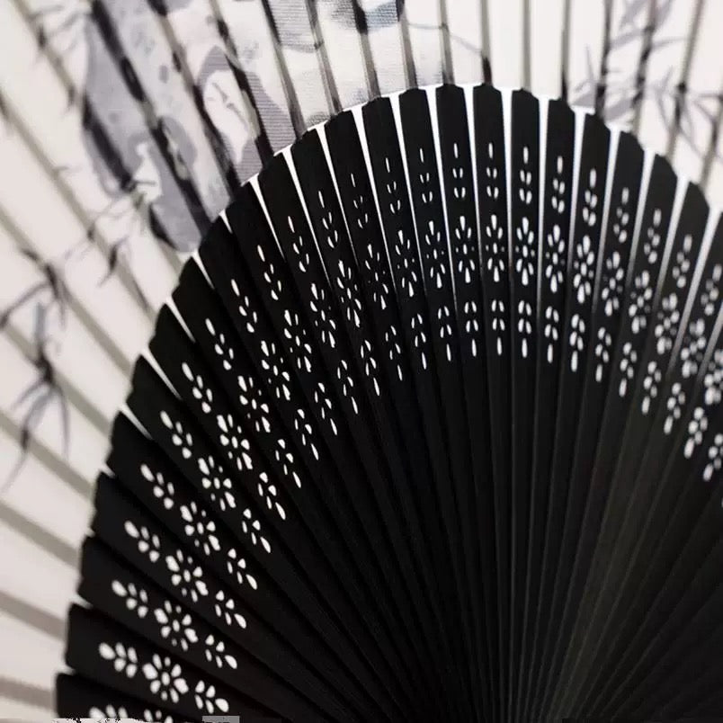 The Zen Garden Chronicles | Handcrafted Bamboo Folding Fan