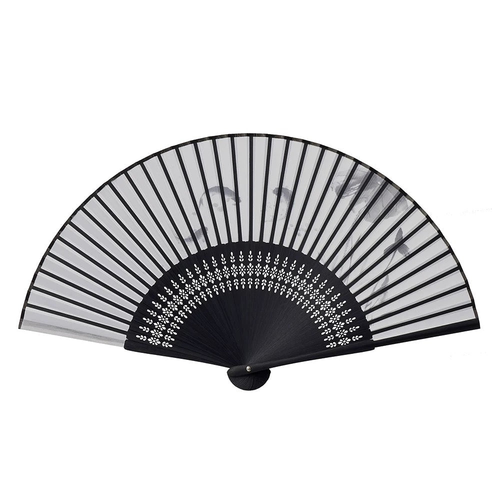 The Zen Garden Chronicles | Handcrafted Bamboo Folding Fan