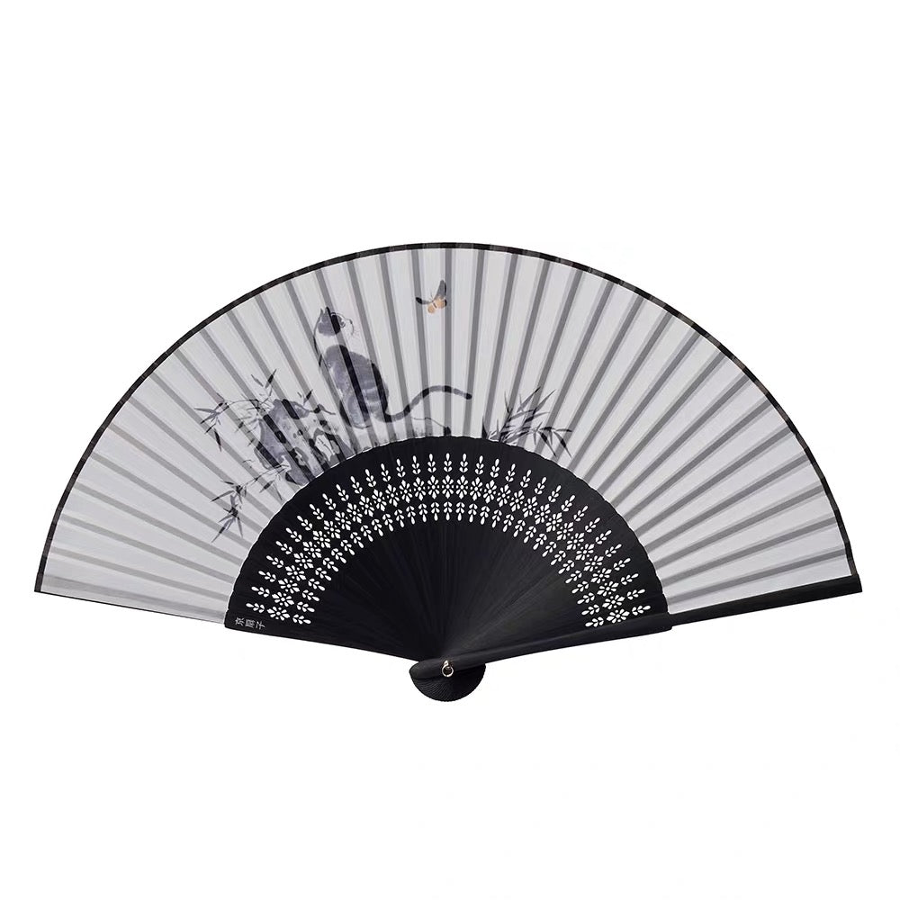 The Zen Garden Chronicles | Handcrafted Bamboo Folding Fan