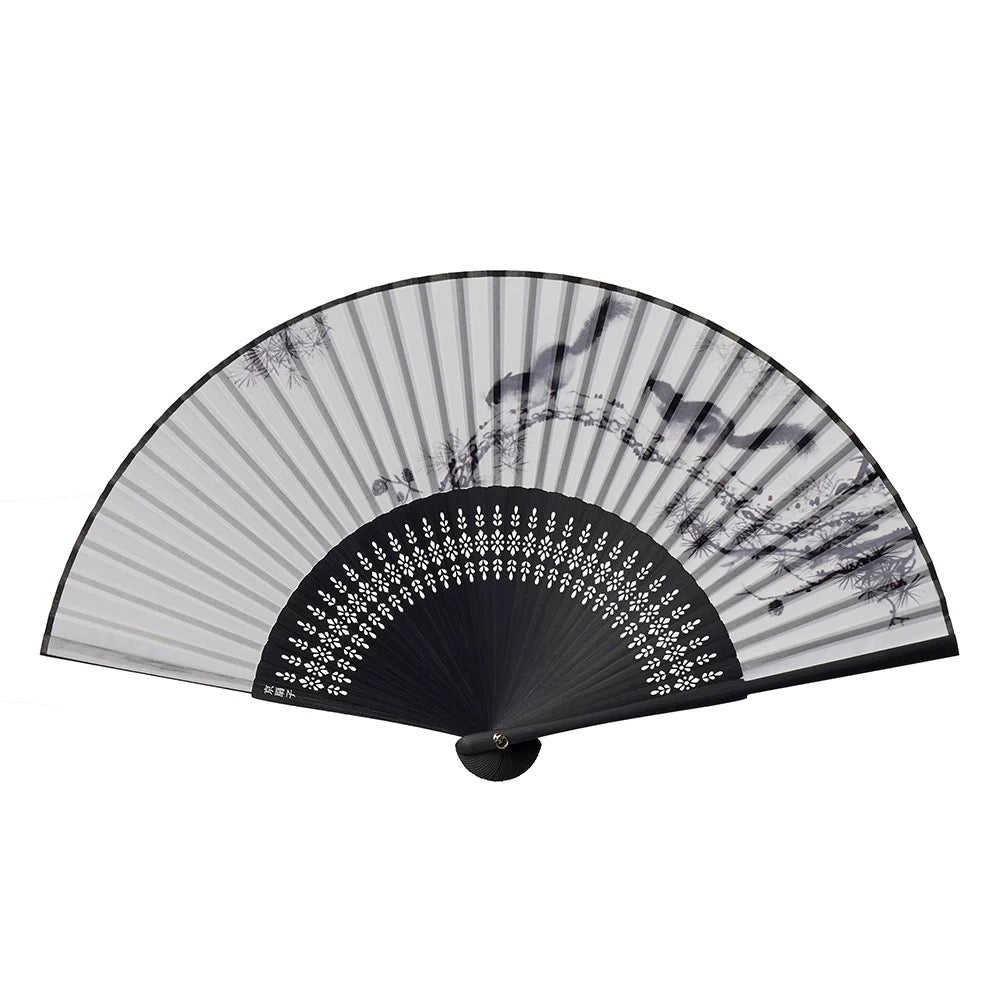 The Zen Garden Chronicles | Handcrafted Bamboo Folding Fan