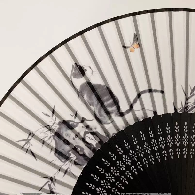 The Zen Garden Chronicles | Handcrafted Bamboo Folding Fan