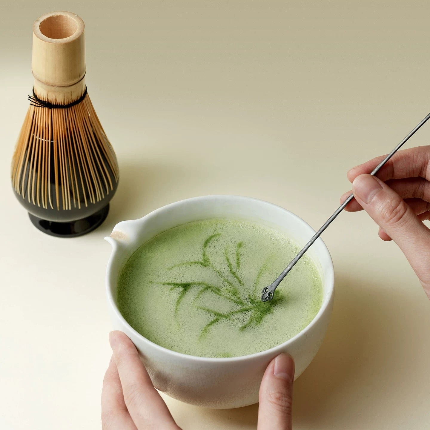 The Zen Sanctuary | Minimalist Japanese Matcha Ritual Bowl & Whisk Set