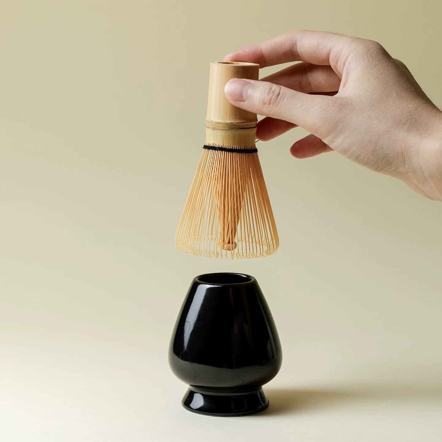 The Zen Sanctuary | Minimalist Japanese Matcha Ritual Bowl & Whisk Set