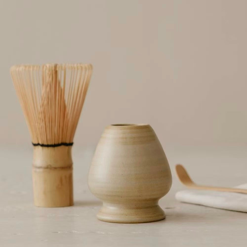 The Whispering Soil | Wabi-Sabi Spouted Matcha Ritual 5-Piece Suite