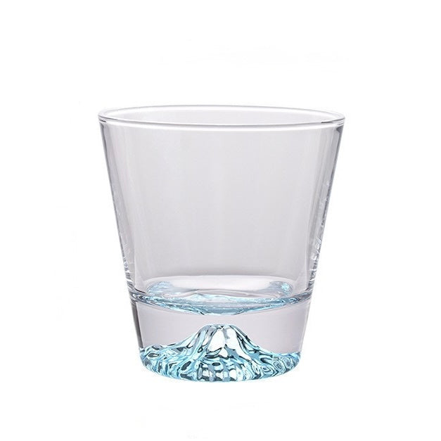 Handcrafted Edo Kiriko Mount Fuji Whisky Glass Set