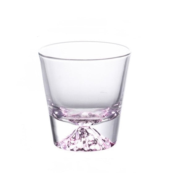 Handcrafted Edo Kiriko Mount Fuji Whisky Glass Set