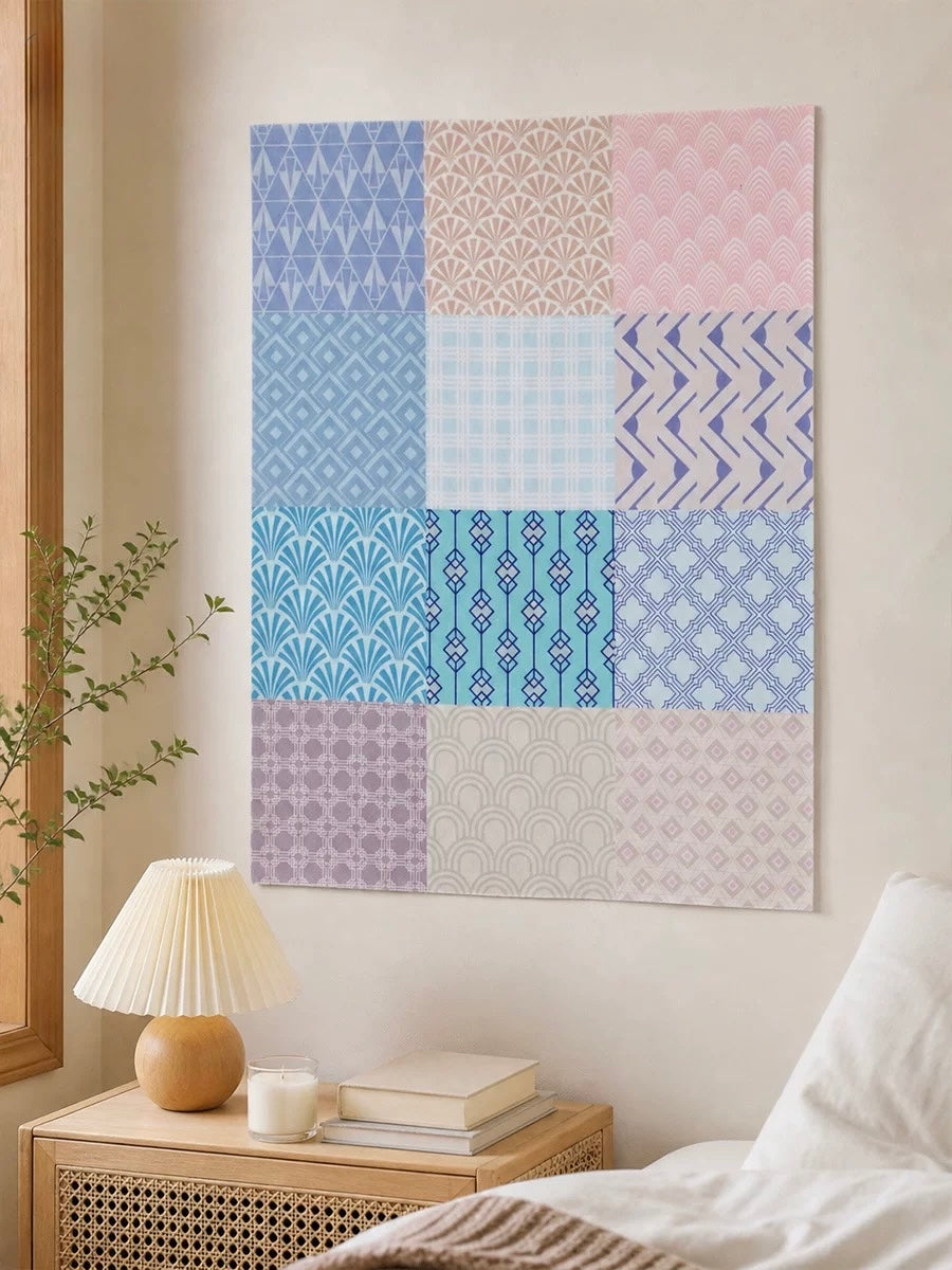Japanese Farmhouse Retro Wool Tapestry Wall Hanging