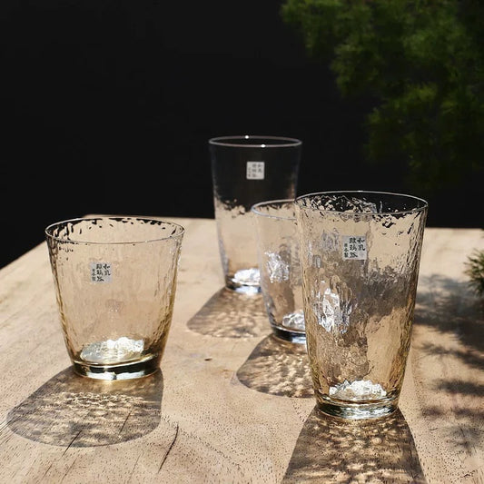 Toyo Sasaki Hammered Glass Collection