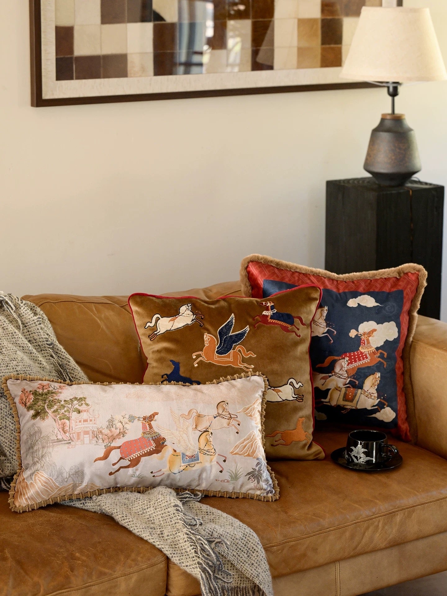 Ride Upon Dreams Artisan Cushion
