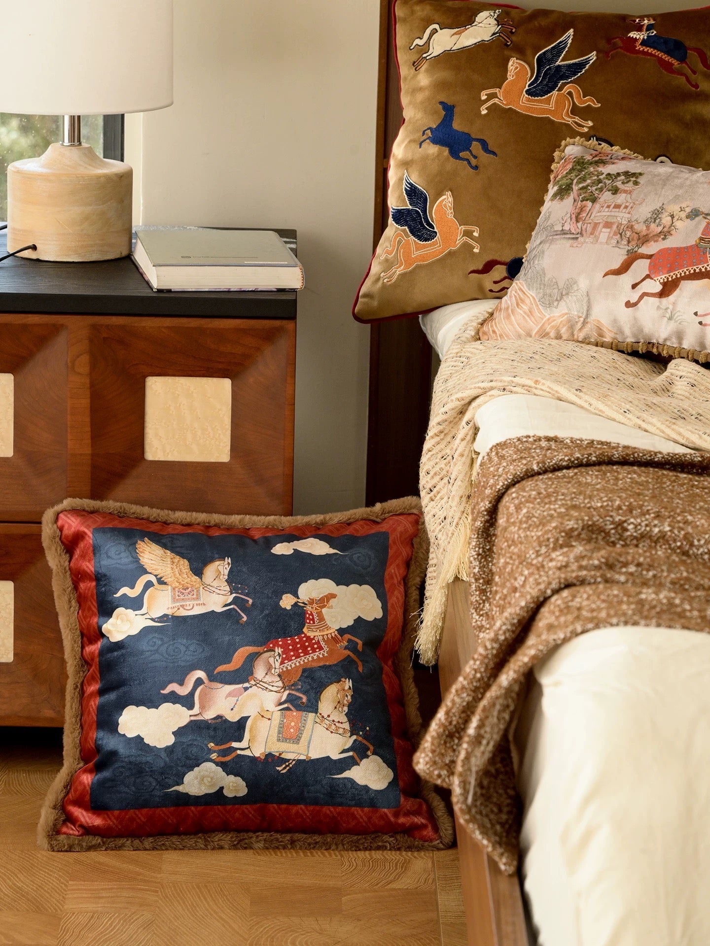 Ride Upon Dreams Artisan Cushion