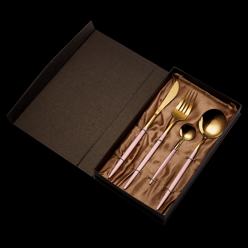 Stainless Steel Pointed Handle Utensil Gift Sets