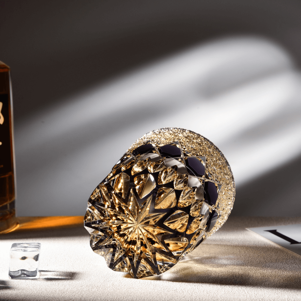 Edo Kiriko Fluorite Hand-Cut Whisky Glass