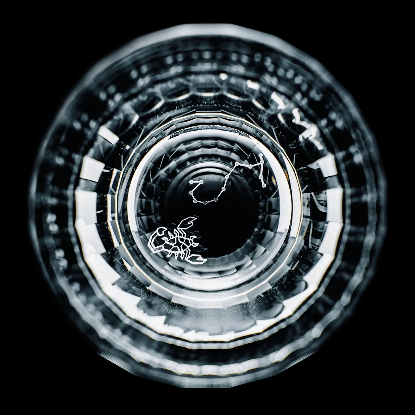 Edo Kiriko Zodiac Constellation Hand-Cut Whisky Glass