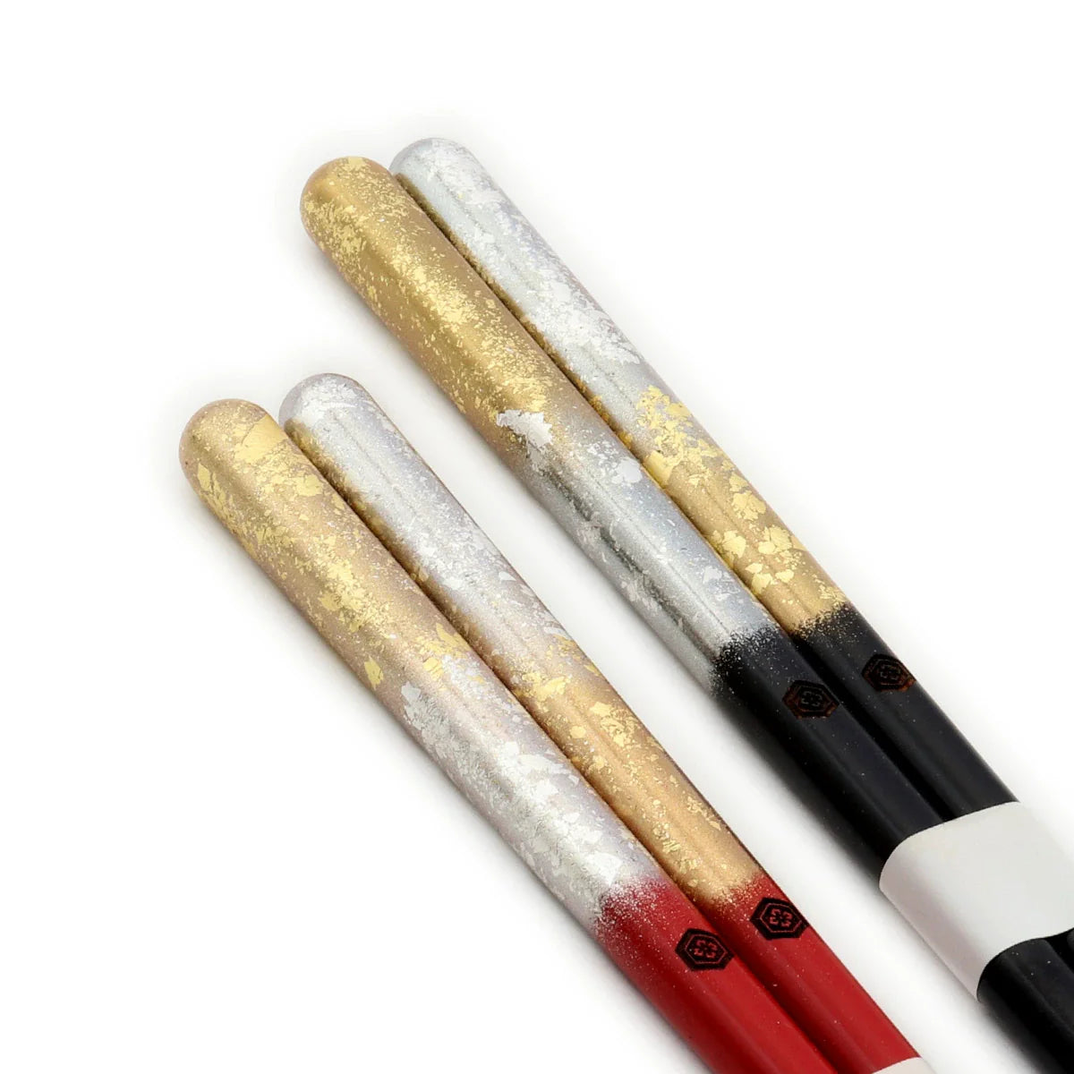 Senkaku Gold and Silver Chopsticks Wedding Gift Set