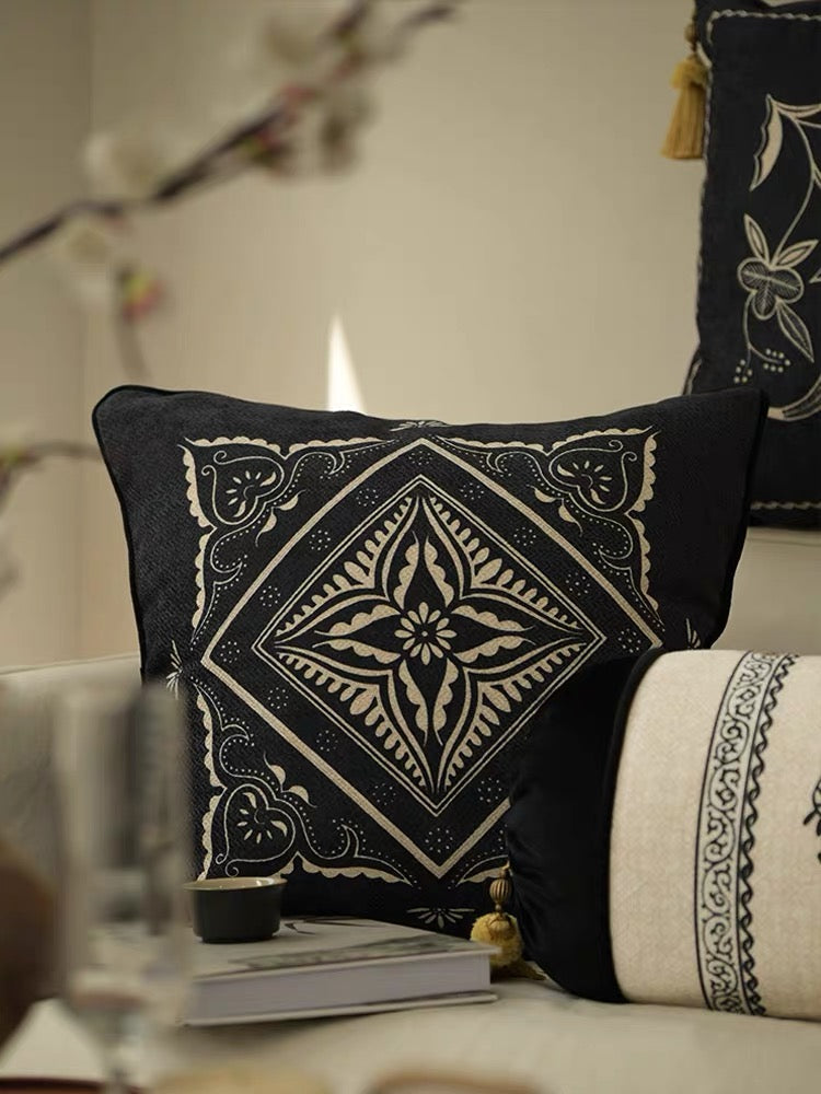 Miao Vine Motif Artisan Cushion