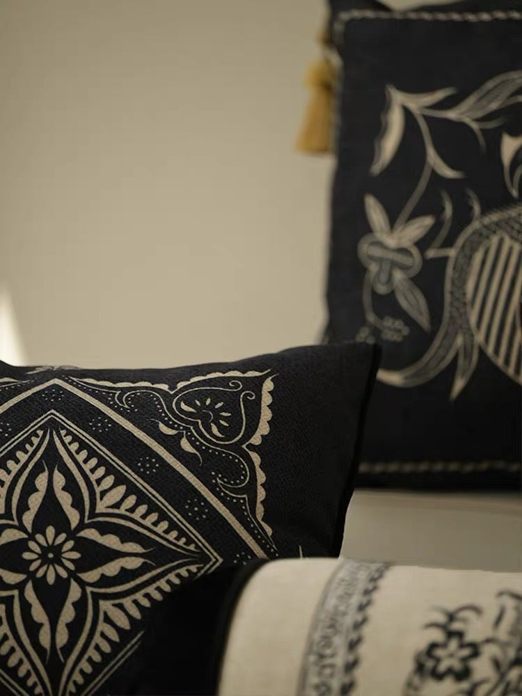 Miao Vine Motif Artisan Cushion