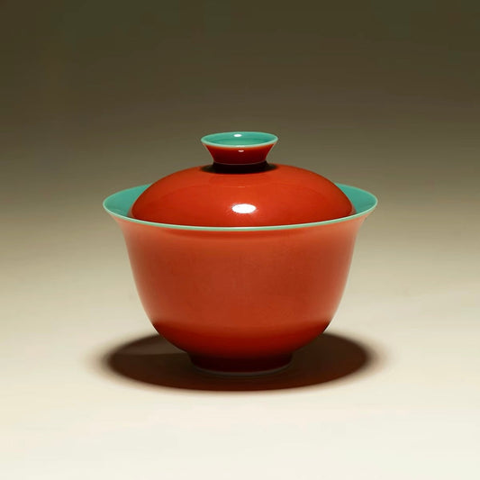Imperial Red Thin-Walled Gaiwan