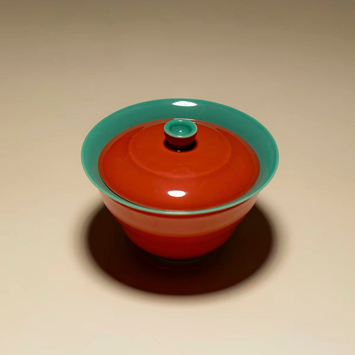 Imperial Red Thin-Walled Gaiwan