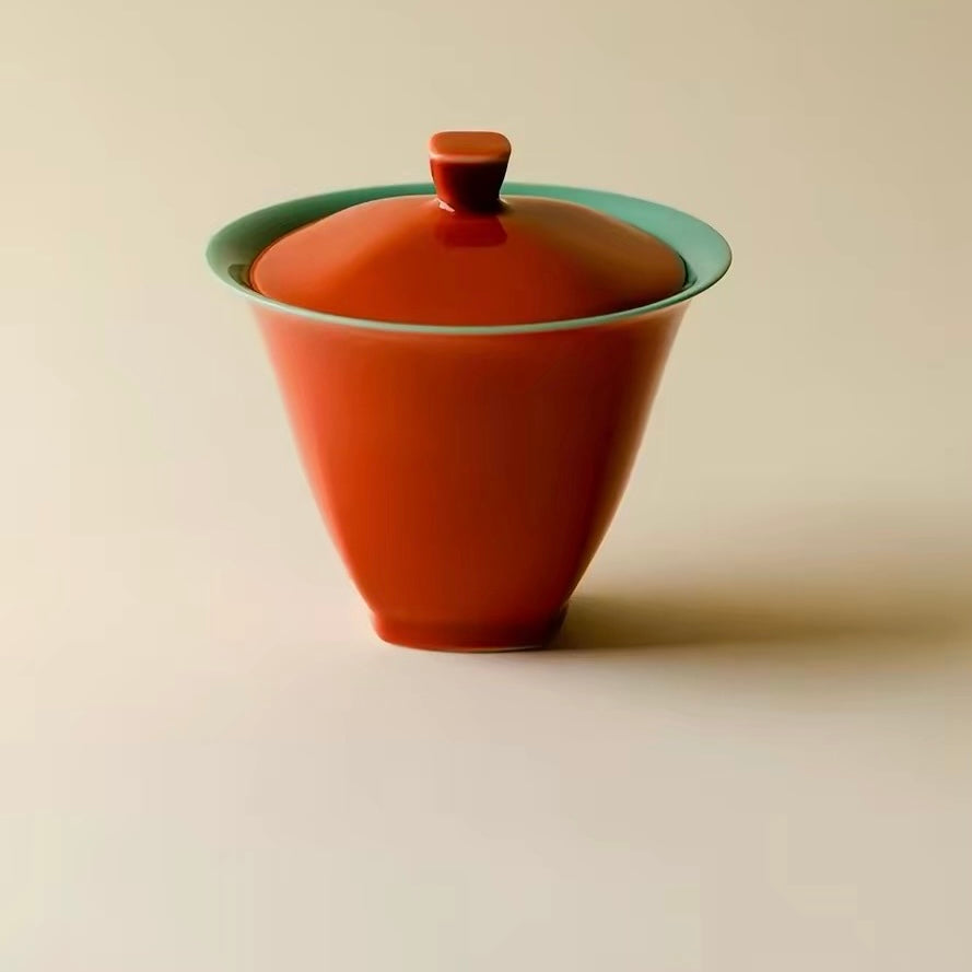 Imperial Red Thin-Walled Gaiwan