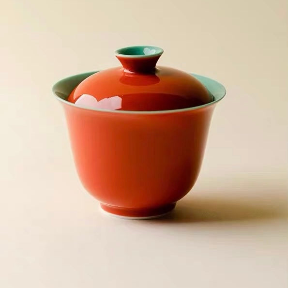 Imperial Red Thin-Walled Gaiwan