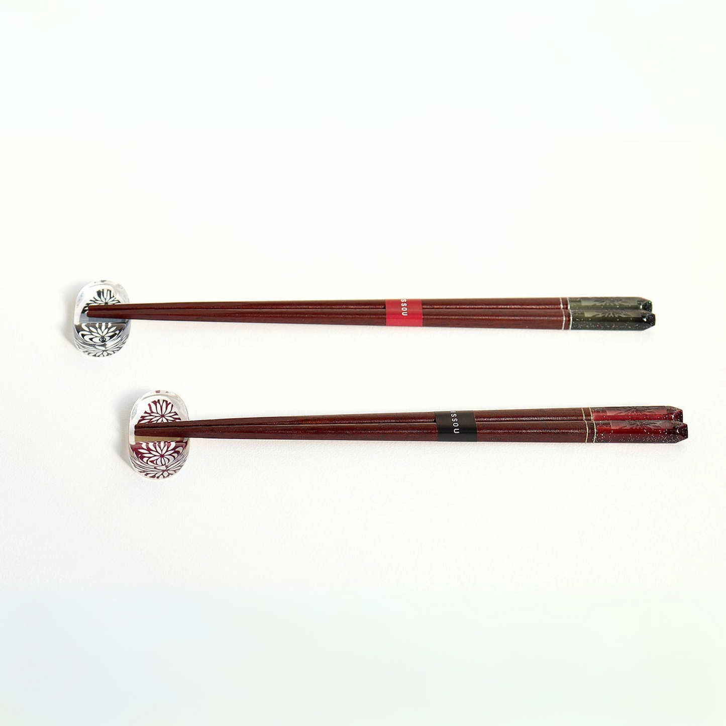 ISSOU Hanabi Japanese Handcrafted Wooden Chopsticks Wedding Gift Set
